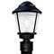 Besa Lighting Costaluz, 3100 Series Post, Black 1x75W Incandescent 310057-POST-FR - alternate 1